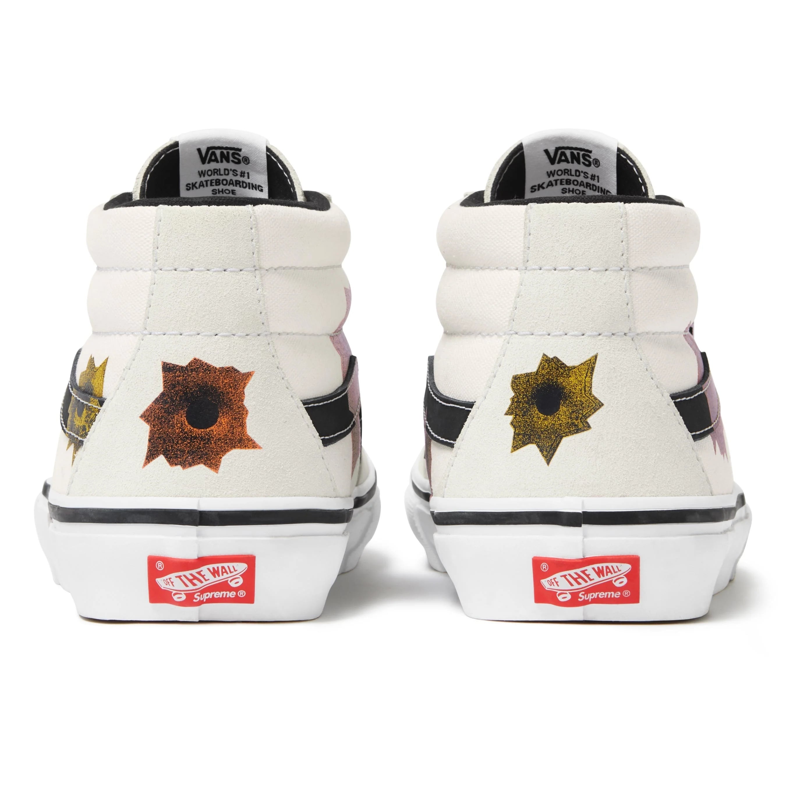 Supreme®/Vans®/Nate Lowman Skate Grosso Mid view 11